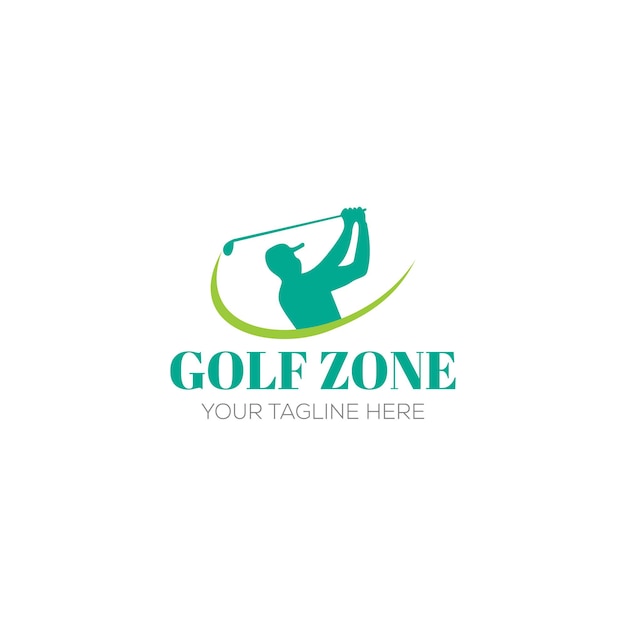 Golf-logo-design-vorlage