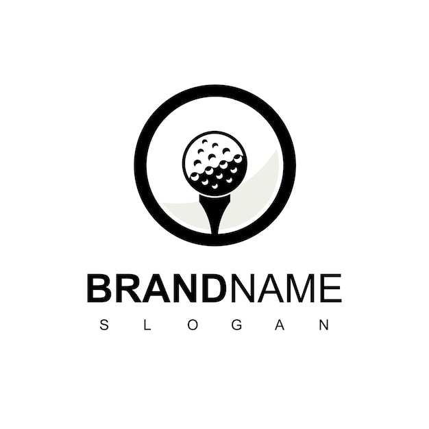 Golf-logo-designvorlage