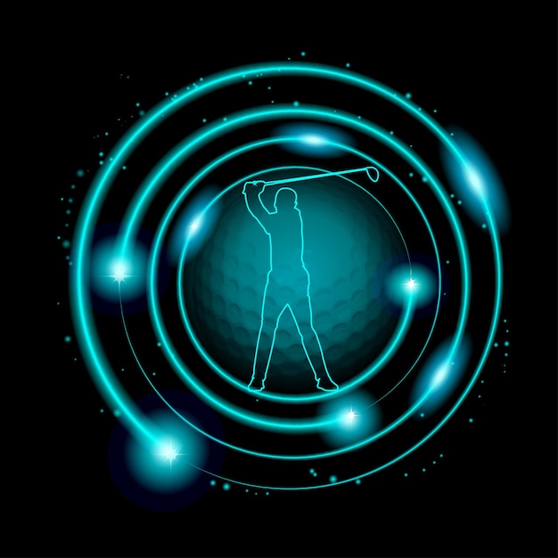 Golf-Technologie-Logo