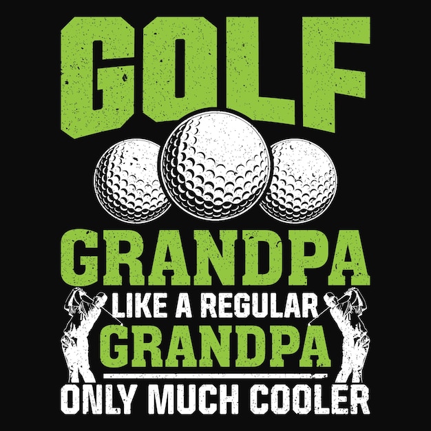 Golf-zitate sagen t-shirt-design, golfer-vektor-elemente.