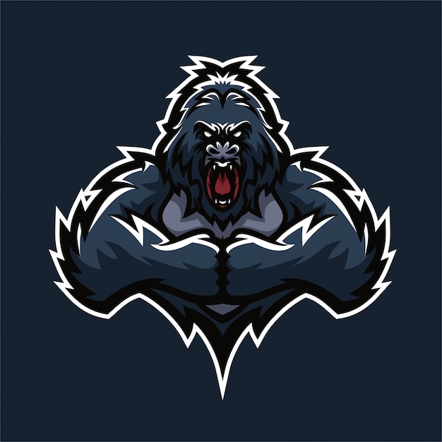 Gorilla logo vorlage