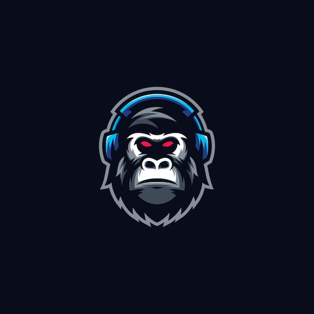 Gorilla-sport-logo-vorlage