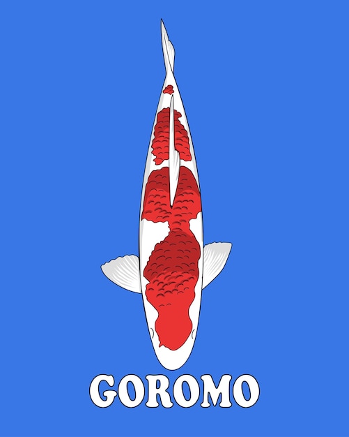 Vektor goromo-koi