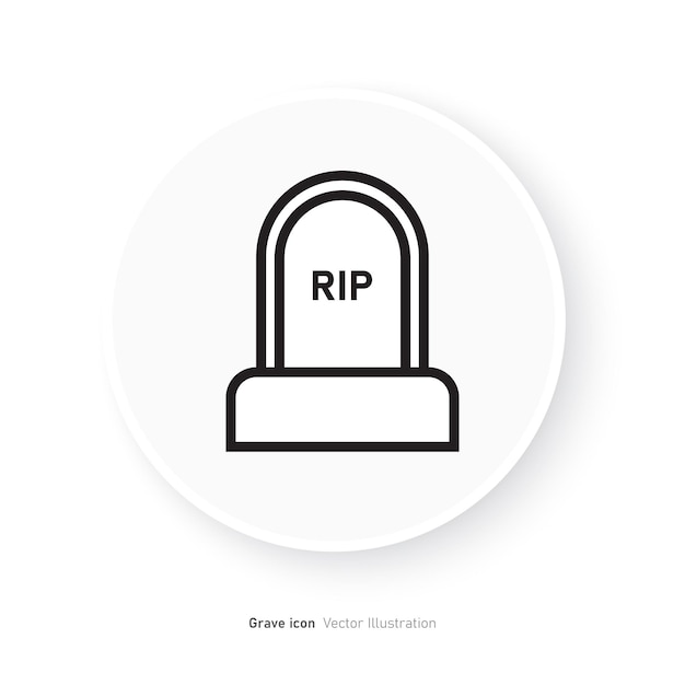 Grab-ikonen-design rip-symbol-vektor-illustration