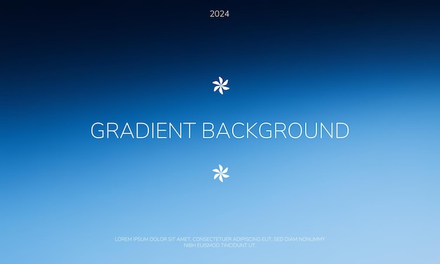 Gradient Blauer Himmel Licht zu Dunkelheit