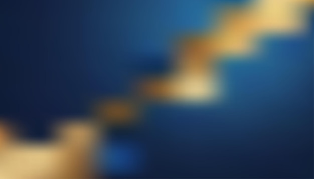 Gradient Hintergrund Blau und Gold 2.