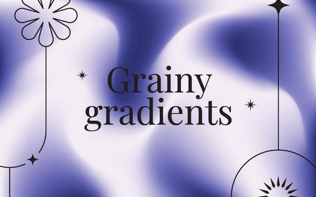 Gradient-Kornig-Gradient-Textur