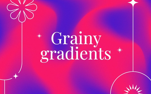 Vektor gradient-kornig-gradient-textur