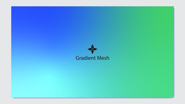 Gradient Mesh Eine Mischung aus Farben