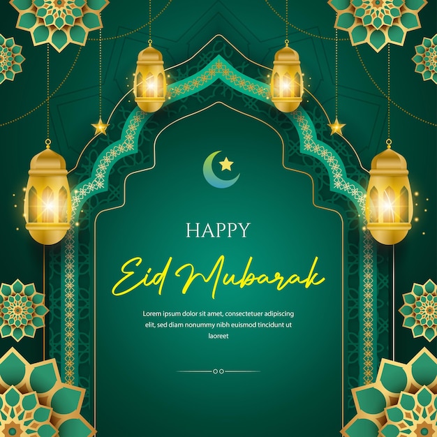 Gradient-Ramadan-Hintergrund