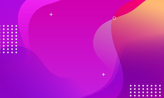 Gradient-Wellen-Hintergrund-Design abstrakte Wellenformen Hintergrund
