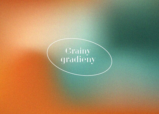 Gradienter Hintergrund mit korniger Textur und minimalistischem Design