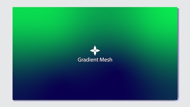 Gradientmesh mit geometrischer Form