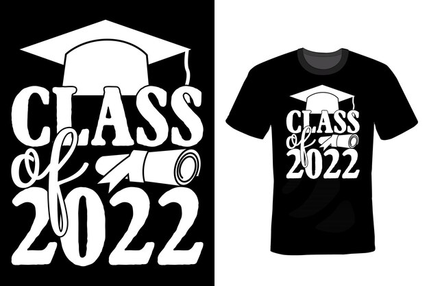 Vektor graduierung t-shirt design typografie vintage