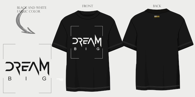 Graffiti im städtischen Straßenstil Zeichnung Traum großer Slogandruck T-Shirt Grafik Retro städtischer Stil Tee