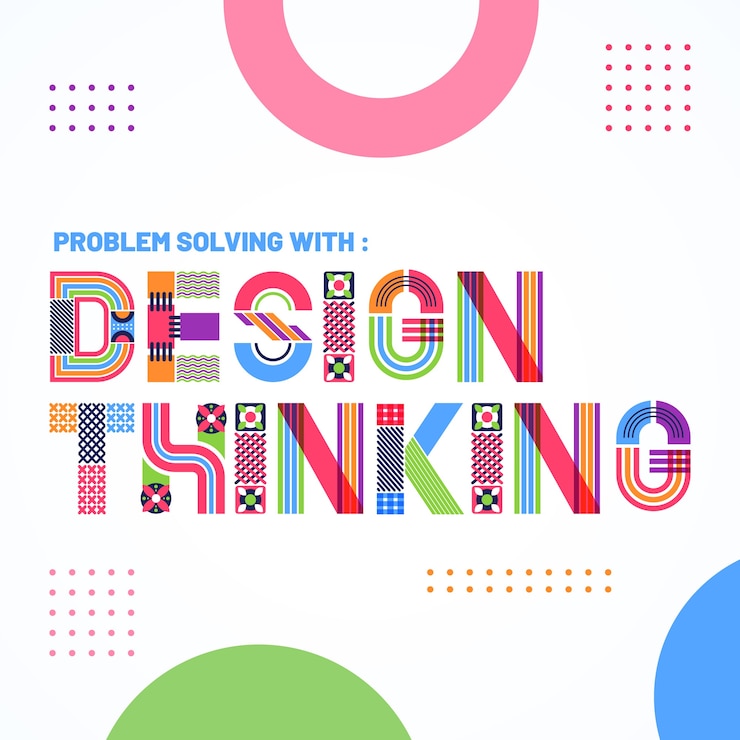Vektor grafikdesign-beschriftung des geometrischen stils