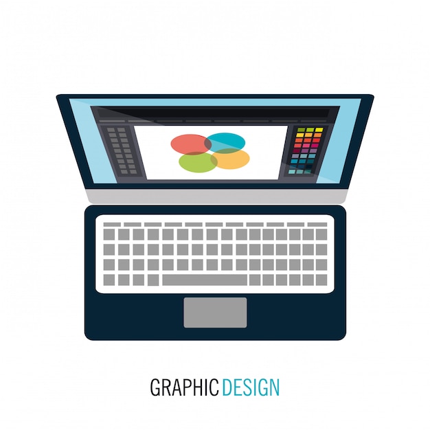 Grafikdesign-Konzept