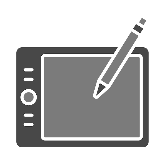 Grafisches Tablett-Symbol