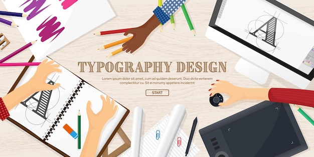 Grafisches Webdesign Zeichnung und Malerei Entwicklung Illustration Skizzierung freiberufliche Benutzeroberfläche