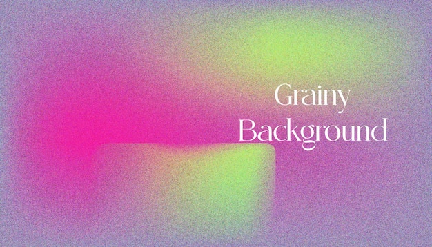 Grainy farbige Gradient-Hintergrund-Design