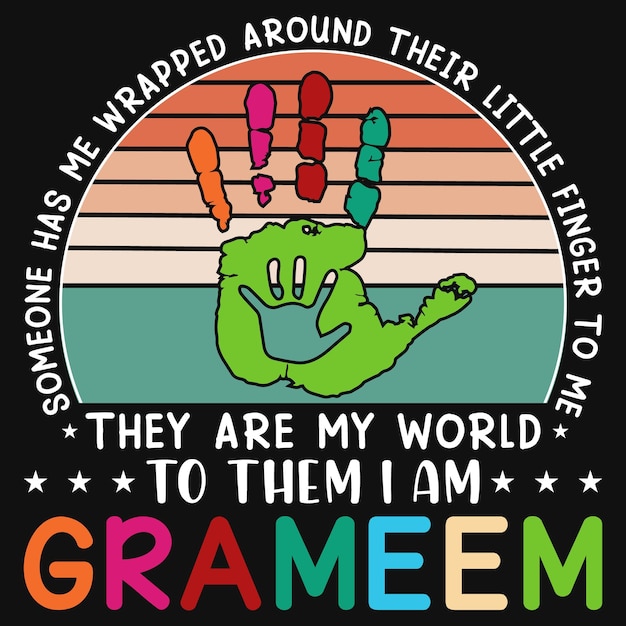 Grameem vintage-t-shirt-design