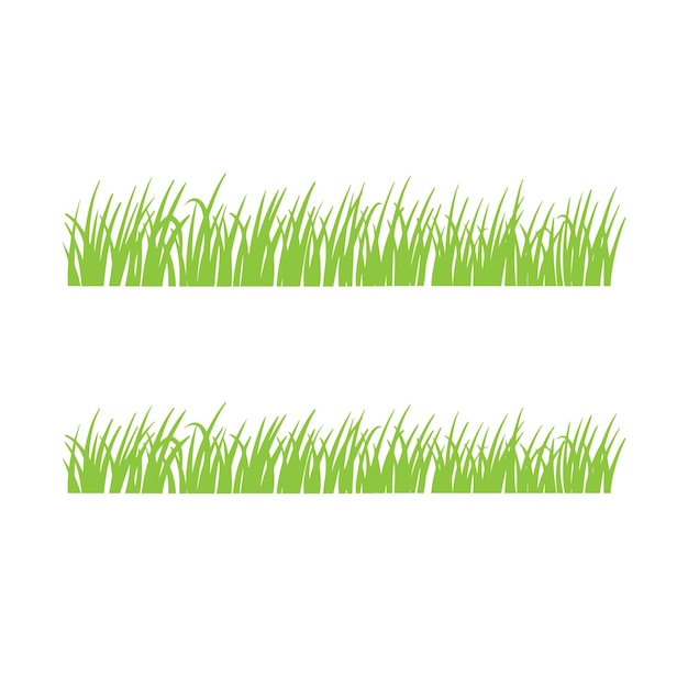Gras wächst in dem Gras, das grün ist.
