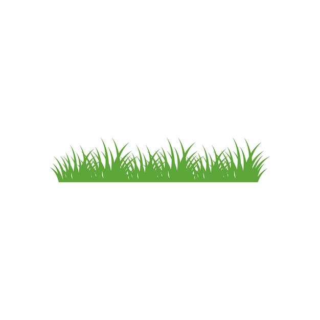 Vektor grass-logo-icon-designvektor