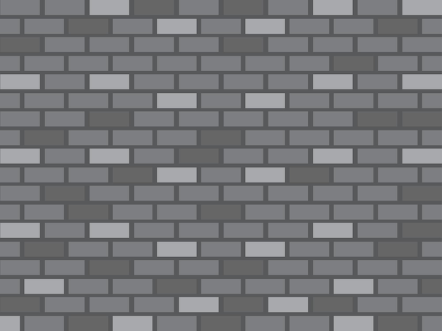 Vektor graue backsteinmauer-hintergrundbeschaffenheit