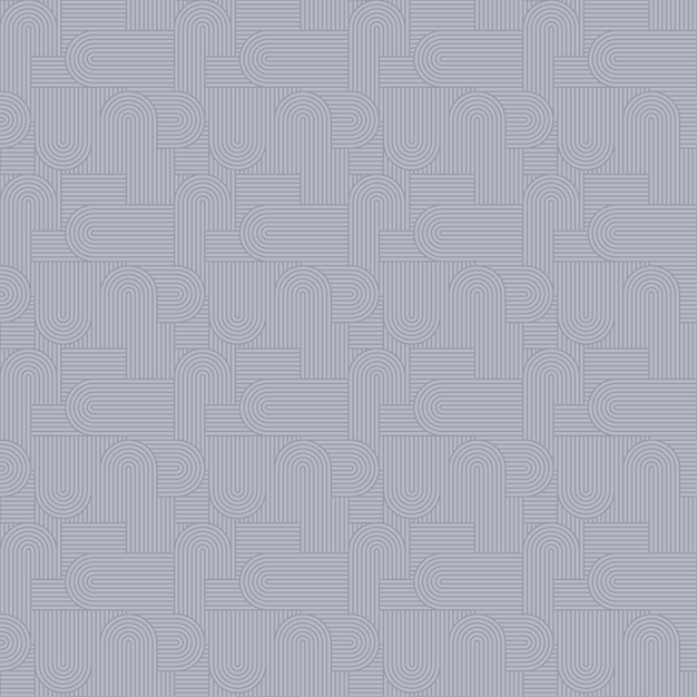 Graue Luxusfarbe Delikates Boho-Linearmuster