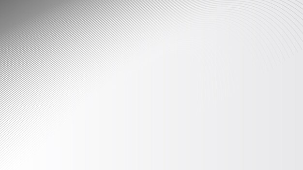 Grauer abstrakter Hintergrund mit kurvenförmiger Linie für den Hintergrund oder die Präsentation