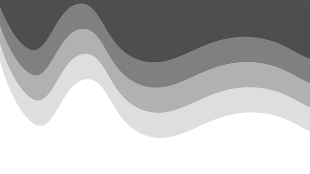 Vektor grauer papercut-abstract-hintergrund für hintergrund oder präsentation
