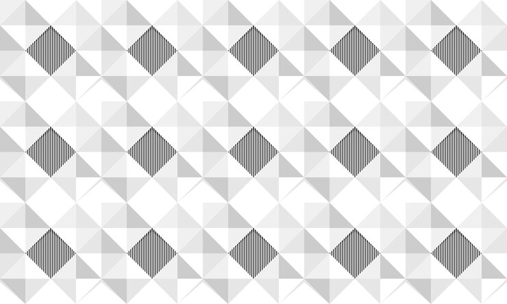 Graues geometrisches nahtloses Muster Hintergrund