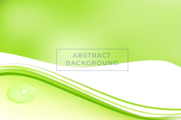 Green Abstract Moderne Hintergrund-Design-Vorlage