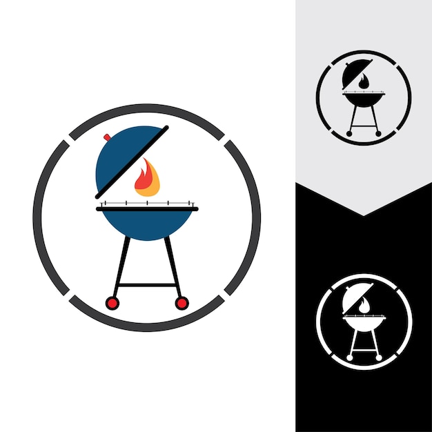 Grill-symbol-vektor-illustration