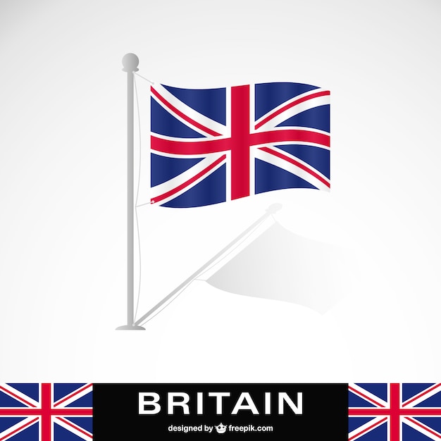 Großbritannien Flagge Vektor frei