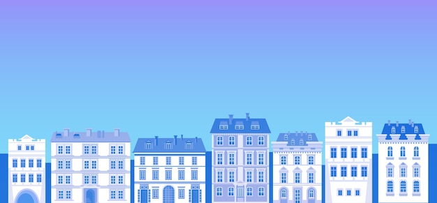 Große moderne Stadtansicht