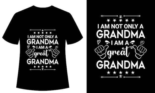 Großelterntag, Oma, Opa, Vatertag, Muttertag, Familienliebhaber Typografie T-Shirt