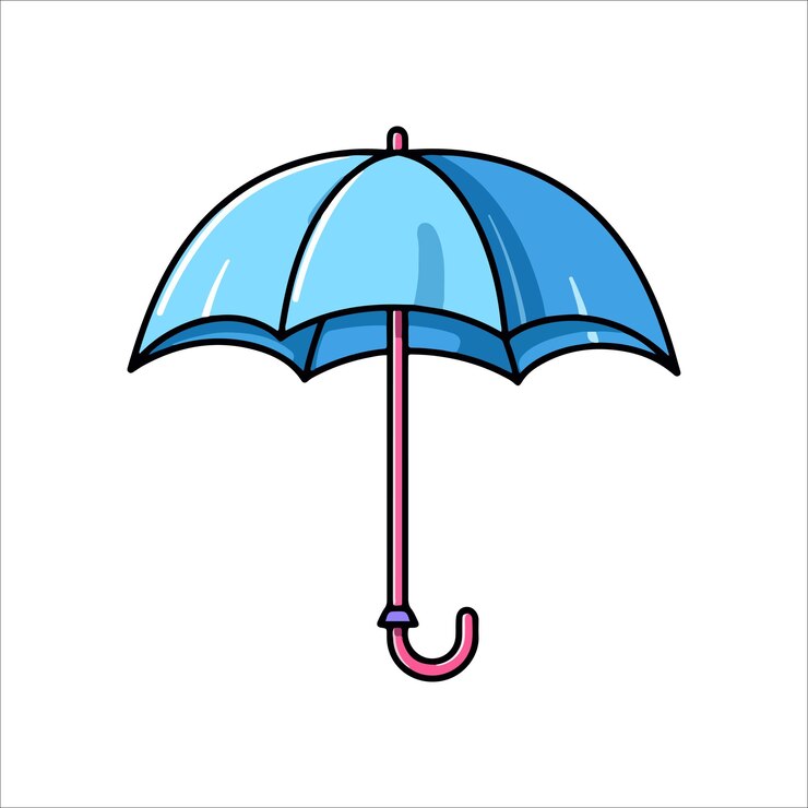 Vektor großes regenschirm-symbol