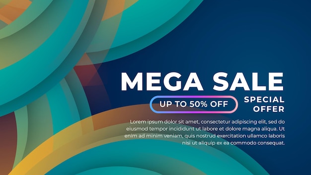 Grün-orange und blau-minimalistische einfache gradiente geometrische Form abstrakte Verkaufs-Hintergrund mit minimalistischem Stil Für Geschäftsbanner Hintergrund prestigeträchtiger Voucher luxe Einladung Tapeten Hintergrund