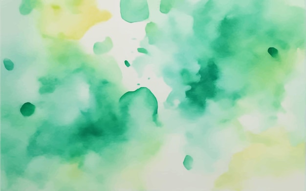 Grüne Aquarell Hintergrund