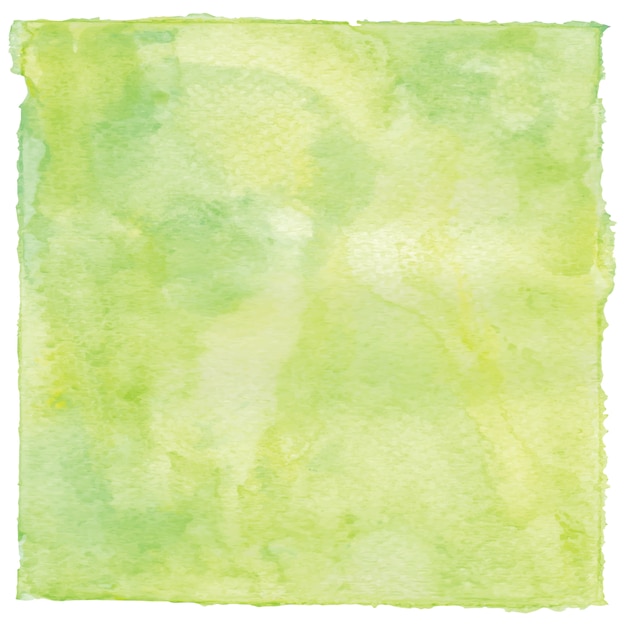 Grüner und gelber aquarellhintergrund