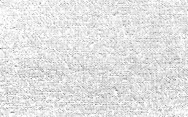Grunge-Halfton-Gradient-Hintergrund, angespannte schwarze Textur, dunkelkörnige Textur auf weißer Staubüberlagerung, texturierte Körneräuschpartikel, verrostete Anime- oder Manga-Stil-Vektorgrafische Illustration.