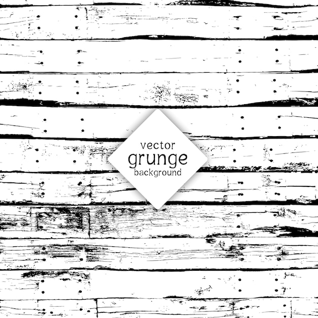 Vektor grunge holz hintergrund