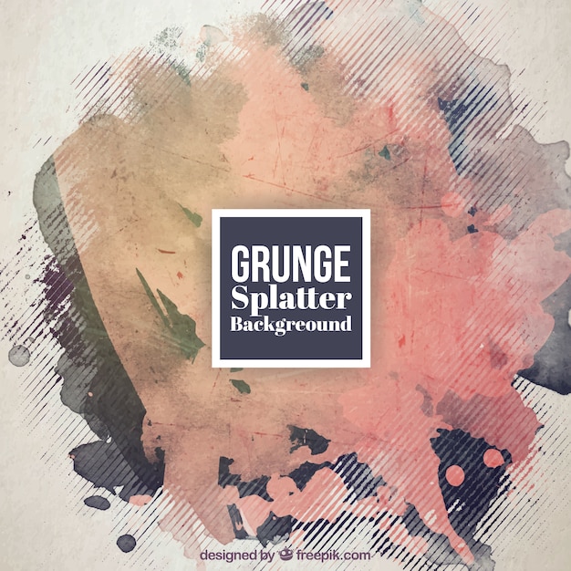 Grunge splatter hintergrund