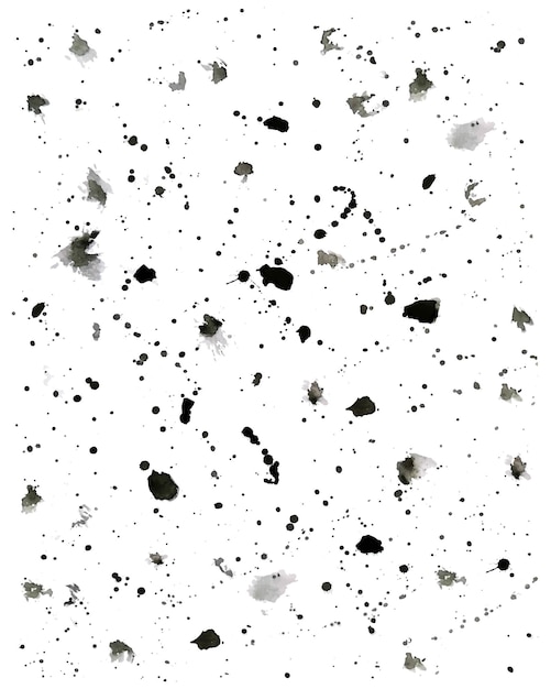 Grunge-textur. grunge-hintergrund. farbspritzer. schwarze tropfen.