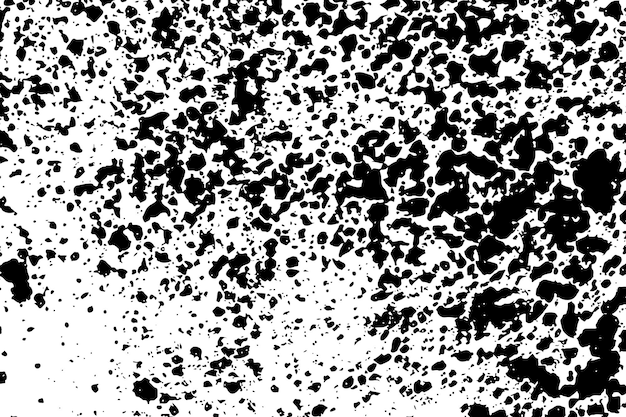 Grunge-Textur Schwarz-Weiß für den Hintergrund Textur von Chips Risse Kratzer Schrammen Staub