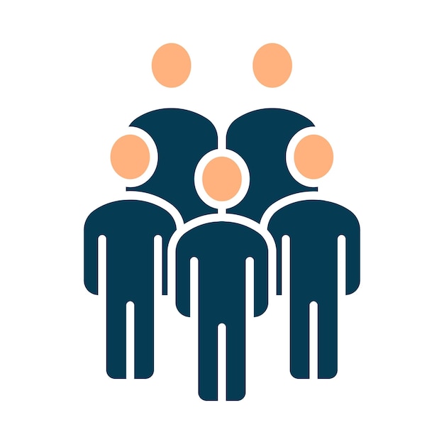 Gruppe von fünf Personen Gruppe Team Menschenmenge Gemeinschaft Zusammenkunft Organisation Gesellschaft Treffen Zusammenarbeit Teamarbeit Gemeinsamkeit soziale Menschen stehen kollektive Einheit