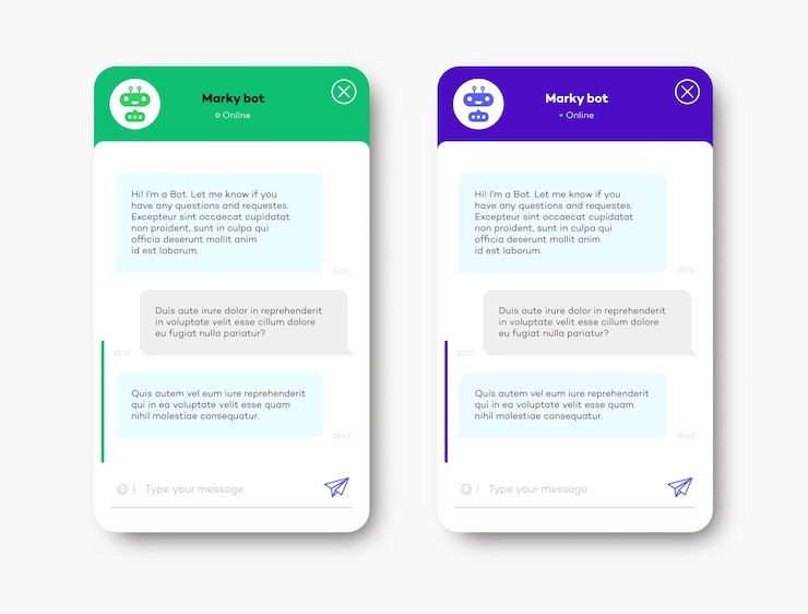 Vektor gruppen-sms-app isoliert auf weißem hintergrund
