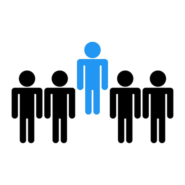 Gruppenführer-Symbol Team-Führersymbol
