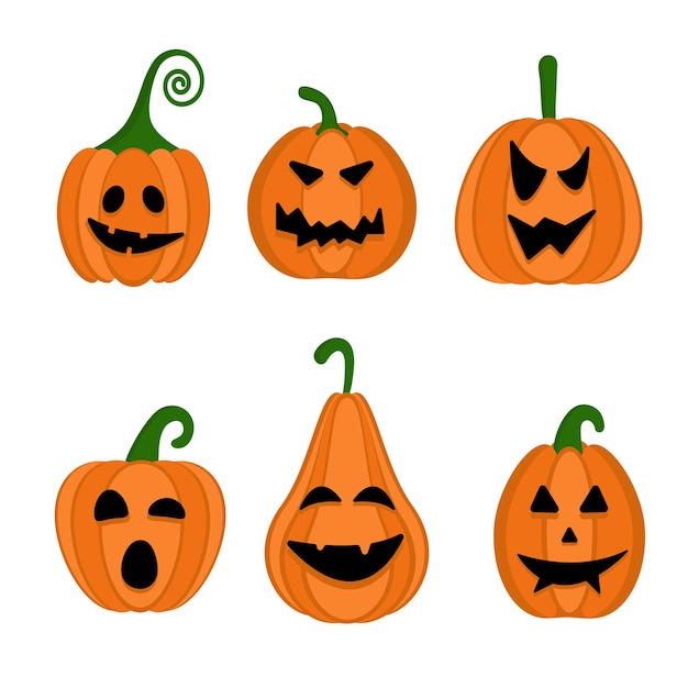 Gruselige Kürbisse für Halloween